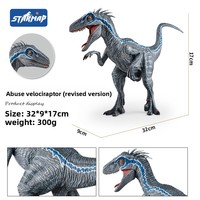 Vente directe usine – Modèle de dinosaure Velociraptor simulé, jouet en plastique solide et féroce, livraison directe