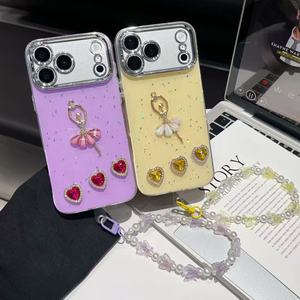 <span class=keywords><strong>Funda</strong></span> de Teléfono de Lujo Personalizada con Diseño de Pulsera de Perlas Multicolor, TPU+PC, para iPhone 17/16/15/14/13 <span class=keywords><strong>Pro</strong></span> <span class=keywords><strong>Max</strong></span> - Product Image 5