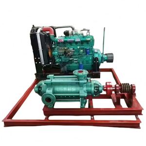 OEM Customizable 7.5 HP Diesel Engine Water Pump Multi-Stage Corrosion Resistance High Pressure Three-Phase Motor Wastewater - Product Image 1