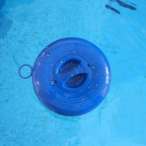 Dispensador de Cloro Flotante para Piscina, Tabletas de Cloro de Gran Capacidad, Clorador Flotante con Material PP, <span class=keywords><strong>Accesorios</strong></span> para Piscina - Product Image 5