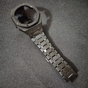 Correa de Reloj Compatible con AP Farm <span class=keywords><strong>Oak</strong></span> GA2100/GA2110, Tercera Generación, Correa de Metal Modificada de Acero Inoxidable - Product Image 3