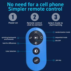 Lampe d'entraînement de réaction vitesse équipement de réaction agile basket-ball football sport boxe <span class=keywords><strong>fitlight</strong></span> - Product Image 2