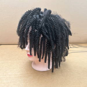 <span class=keywords><strong>Tête</strong></span> de Mannequin d'entraînement de coiffure bon marché, <span class=keywords><strong>tête</strong></span> d'entraînement de cheveux bouclés <span class=keywords><strong>Afro</strong></span> avec cheveux humains - Product Image 3