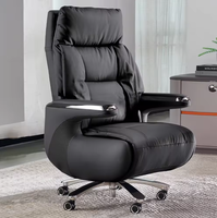Chaise de bureau inclinable de grande classe avec massage Senior Sense Accueil