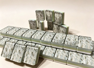 Nuevo en Stock: Mahjong Acrílico Original <span class=keywords><strong>DAEN</strong></span> Estilo Americano, Patrón Jade Thunder de 4 Capas, Película Protectora Antirrayas Hecha a Mano - Product Image 2