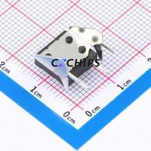 TC-1010F-5-260G Tactile Switch Through hole Component (THT) Switch Single Pole Single Throw Round Button 2.6N Through Hole - Product Image 2