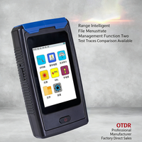 Testeur de fibre optique multifonctionnel à écran tactile intégré OTDR de fibre optique Mini OTDR