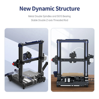 Anycubic grosir 5X kecepatan cetak lebih cepat Anycubic Kobra 2 filamen FDM Printer 3D