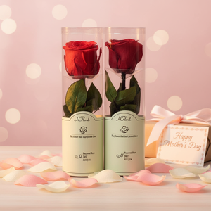 Bouquets de Festival Personnalisés Roses Éternelles Fleur Préservée Immortelle Tige Éternelle Branches de Roses Bouquet Coffret Cadeau - Product Image 4