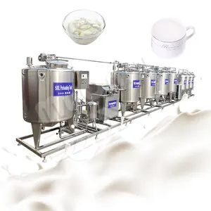 MY Homogénéisateur industriel électrique pour produits laitiers Machine automatique multi-saveurs pour la fabrication de yaourts en Grèce