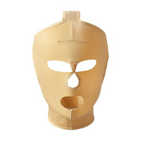 Bandeau de lifting facial V-face pour liposuccion, en spandex antibactérien, élastique, pour la récupération post-chirurgie faciale et le double menton