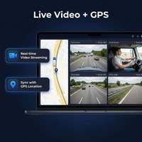 Plataforma de Gestión de Flotas GPS, Videovigilancia en Vivo, Detección de Fatiga al Conducir con IA, Cámara Multicanal, Aplicación Android en la Nube