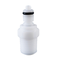 1/8 1/4 3/8 pouces ID plastique acétal tuyau à dégagement rapide barbe arrêt Tube connecteur de tuyau raccord raccord pour Air eau carburant ligne