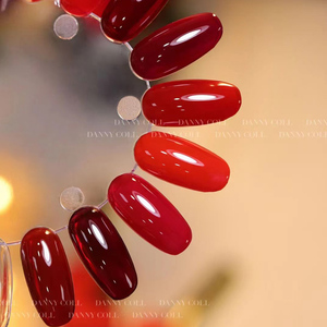 Vernis à ongles gel UV Soak Off Série Rouge Vin 15ml Bouteille Logo Personnalisé Couleur Rouge Kit de Vernis à Ongles Gel pour Salon Vente en Gros - Product Image 3