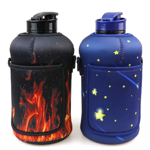 Gran oferta, precio bajo, botella de agua deportiva, logotipo personalizado, 1,3 litros, bebida transparente de plástico, botella de agua motivacional sin Bpa de 1,5 l - Product Image 6