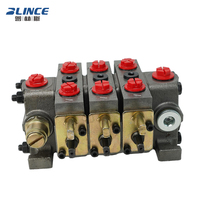 Vanne de commande directionnelle hydraulique MPC70, distributeur hydraulique pour tracteur MT3 P170-890.1 avec poignée en position flottante