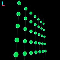 Lumières LED à pixels 3D multicolores, 35 mm, 50 mm, UCS1903, 2903, DMX, LED RGB, rideau intelligent, lumières LED à pixels pour Noël