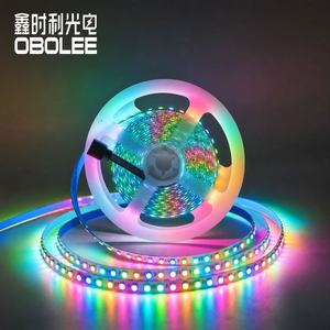 Bande LED RGB 5050 12V 60 Pixels/m 60 LED/m Programmable, Effet de poursuite des couleurs, Étanche IP65 - Product Image 1