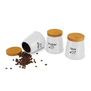Household Storage tank with Natural Bamboo and Wood Lid sealed Preservation Price Low Wholesale <strong>Coal</strong> Storage <strong>Bin</strong> - Product Image 2