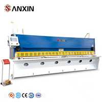 Cizalla Hidráulica CNC QC11K con Ajuste Automático de Espaciado de Cuchillas, Corte sin Rebabas, Ángulo de Inclinación Programable, Cortadora de Chapa Metálica