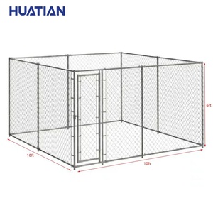 Cages de revêtement de poudre libres et résistantes UV de Pb pour la protection résistante en métal de cages de chariot d'animal familier écologique - Product Image 3