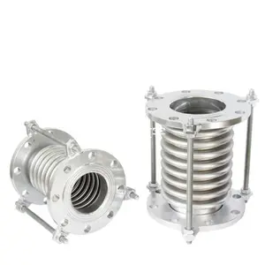 316 Stainless Steel Flange Bellow Expansion Joints Metal Bellows For Thermal Steam Pipes