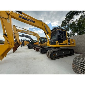 รถขุดไฮดรอลิกตีนตะขาบ Komatsu PC200-8 มือสองจากญี่ปุ่น ขนาด 20 ตัน สำหรับงานดินและงานก่อสร้าง - Product Image 1