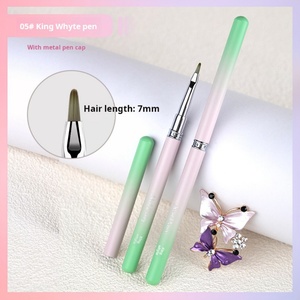 Hot Selling Nail <b>Brush</b> Set of 11 Pieces Exclusively for Nail Salon Factories Wholesale Customized logo - Product Image 5