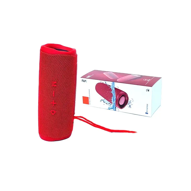 Portable Column Smart Sound Speaker Usb Mini High Quality Flip6 Powerful JbI Microphone Speaker Metal Stress Magnetic Fm Radio