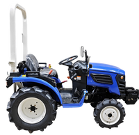 Tracteur compact 4x4 de haute qualité 20HP 25HP 30HP 40HP 50HP avec chargeur pour verger