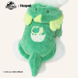 Vêtements pour animaux de compagnie Huayuan HOOPET, collaboration Jurassic World, vêtements en coton chauds pour chiots, automne et hiver - Product Image 3