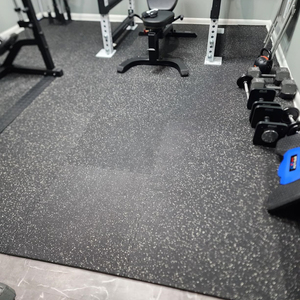 Sanhong không độc hại 60cm chống rung cao su Mat tập thể dục EVA cao su phòng tập thể dục sàn gạch Câu Đố hấp thụ sốc phòng tập thể dục nhà mat - Product Image 1