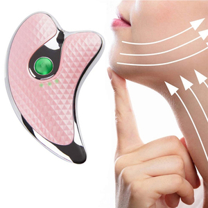 Masseur Anti-âge pour le visage, plaque de grattage du visage, dispositif de levage, plaque électrique Gua Sha, outils Gua Sha - Product Image 6