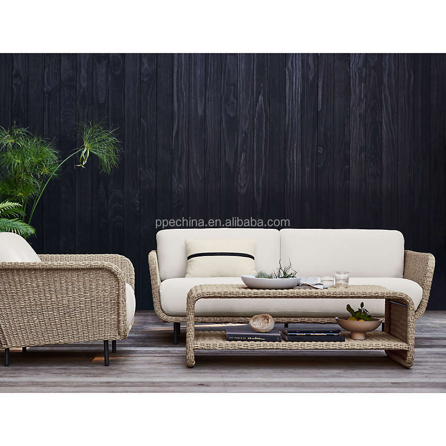 Hot-sale Furniture Aluminum frame Outdoor Patio Set Furniture Patio Garden Chair and Rope Chair Sofa Sets Outdoor Garden chairs