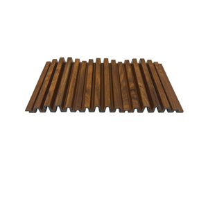 Vietnam Factory Modern <b>PS</b> Wall Cladding Waterproof Fluted Decorative Panels for Hotel Lobby Office Interior and Commercial Decor - Product Image 1