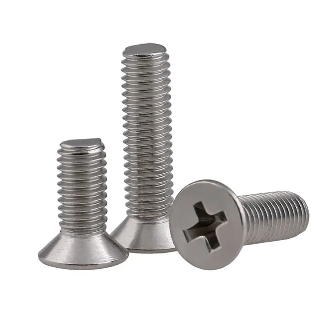 M7 Fasteners Metric Phillips Recessed Countersunk