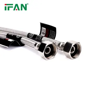 IFAN On Sell Basin faucet Connector Flexible Metal Hose Corrugated Stainless Steel Pipe