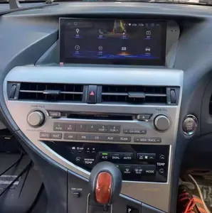 G6 Qualcomm 665 Android 11 128 için otomatik Stereo Lexus RX270 2009-2014 araba GPS navigasyon başkanı ünitesi multimedya oyuncu radyo teyp