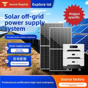 Système <span class=keywords><strong>de</strong></span> production d'énergie solaire hors réseau 220V, kit onduleur <span class=keywords><strong>de</strong></span> stockage d'énergie <span class=keywords><strong>pour</strong></span> climatisation domestique - Product Image 5