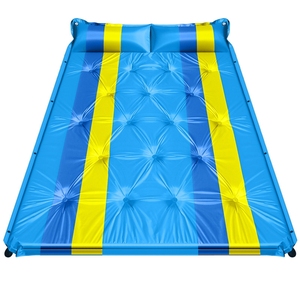 JWH-014 <span class=keywords><strong>Matelas</strong></span> de couchage gonflable double d'extérieur personnalisé en usine, pliable, pour <span class=keywords><strong>2</strong></span> <span class=keywords><strong>personnes</strong></span>, lit de camping en mousse - Product Image 1