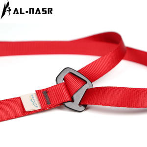 Correas de hombro ajustables Alnas para escalada, cinturón de seguridad para equipo de exploración al aire libre, hilo de poliéster rojo reforzado - Product Image 3