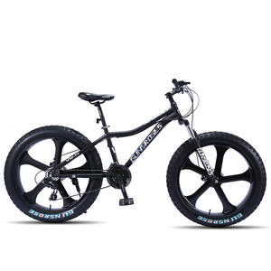 Vélo à pneus larges pliable de haute qualité de 26 pouces, unisexe, 21 vitesses, vélo de montagne avec fourche en acier et jante en carbone, Fatbike OEM - Product Image 2