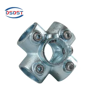 Gold Supplier Scaffoldings Handrail Structural Pipe Fittingssteel Pipe Connectors Structural Pipe Fitting Rail Support