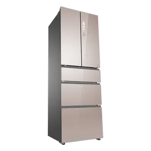 Customized Intelligent control home fridge and freezer upright 5-door french door refrigerator