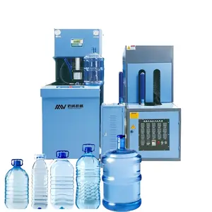 Taizhou Semi-Automatische Pet Plastic 5l 10l Fles Blaasmachine Pet Blaasvormmachine Voor Plastic Fles