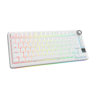 LDON LX83 Manyetik Anahtarlı Klavye Üçlü Modlu Kablosuz USB Type-C RGB 8K Anket Oranı 0.005mm Hassasiyetli Espor Oyun Klavyesi - Product Image 5