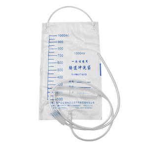 Sac de lavement intestinal jetable Yankee Med 1000 ml, stérile, pour usage général avec sangle annulaire - Product Image 1