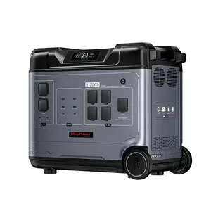 Outdoor Camping 5000W Oplaadstation Back-Up Voeding Draagbare Generator AC Uitgang 220V 600W Draagbare Krachtcentrale