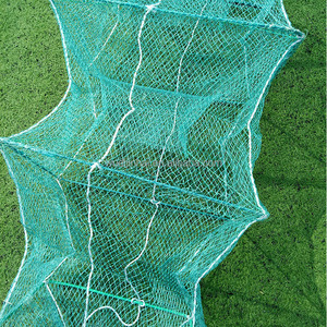 Professionelle Faltbare Hummerfallen HDPE Lange Fischkäfige Oktopusfalle Jakobsmuschel-Netzbeutel - Product Image 5