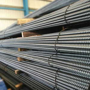 Batang besi penguat Rebar baja gulung panas, batang besi Rebar berat konstruksi bangunan cacat - Product Image 6